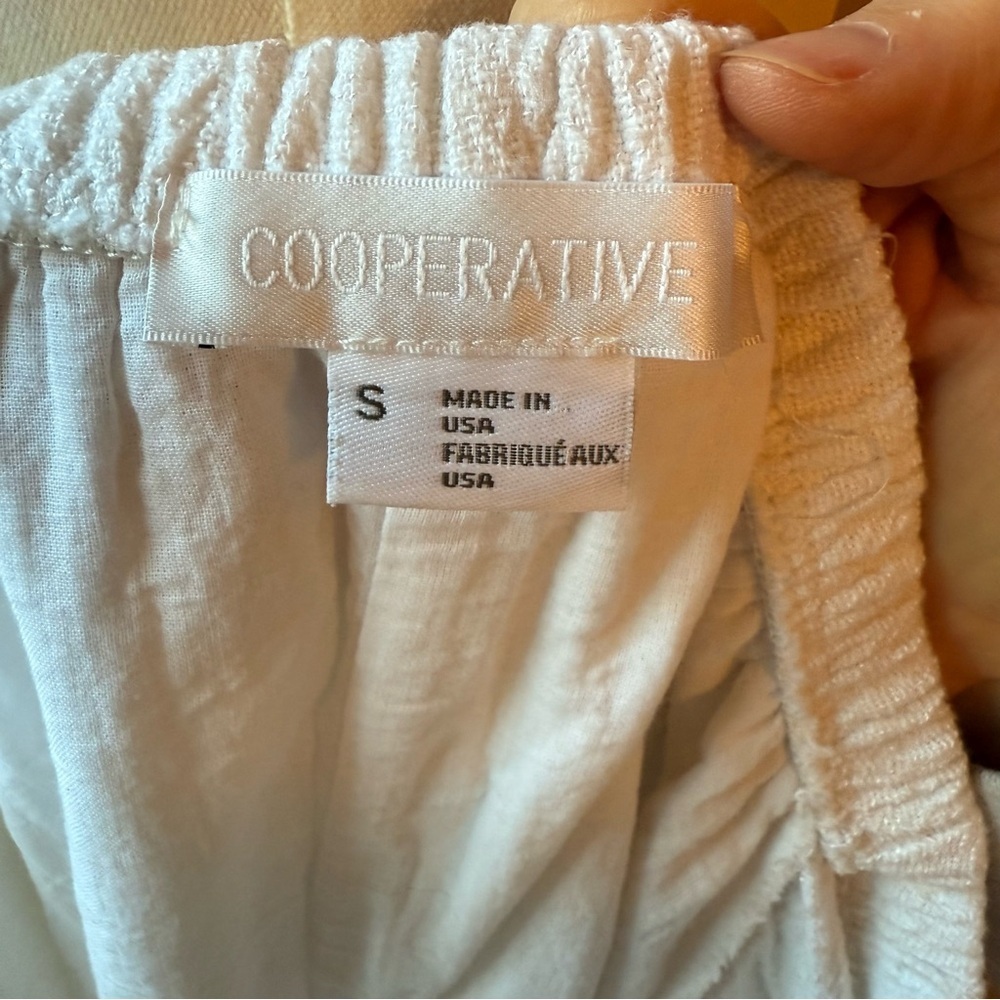 Beachy off the shoulder linen blend mini dress - Picture 4 of 4